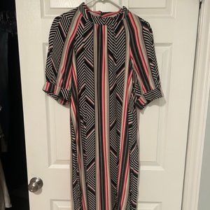 Anthropologie 70's Vibes Midi Dress